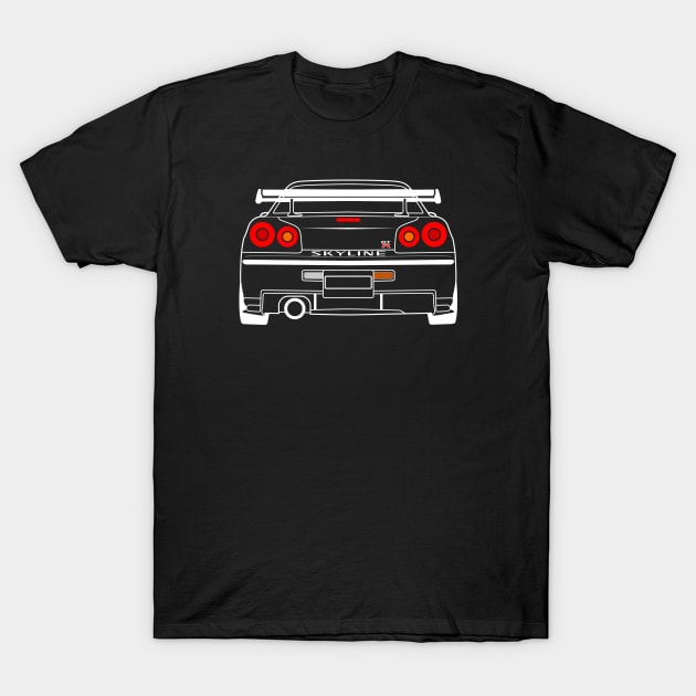 Skyline GTR T-Shirt by HSDESIGNS